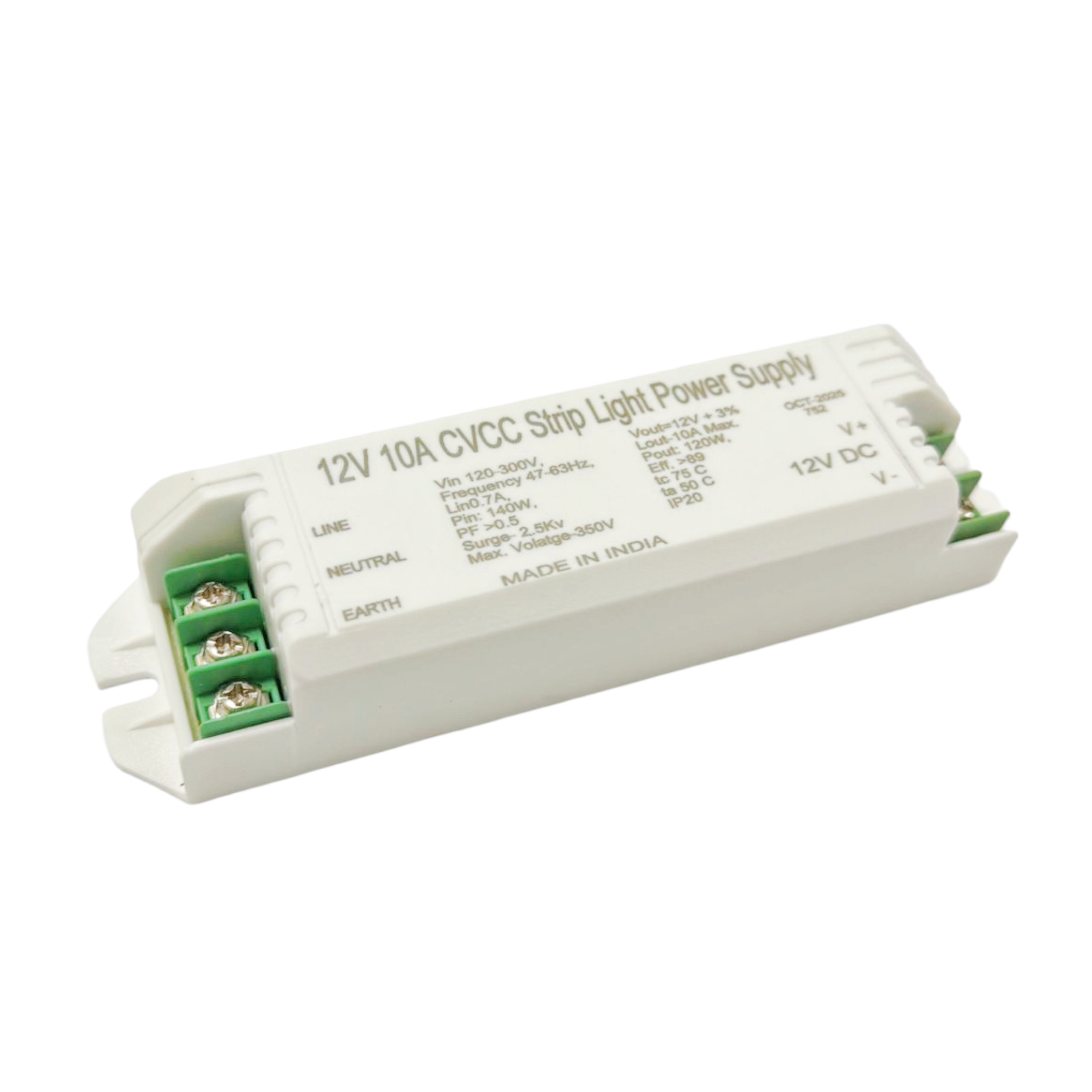 Smooth Power SP-752 12V 10A CVCC LED Strip Light Driver 120W